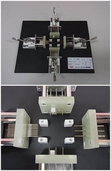 クランプ機構コンタクト治具　　　　　　　　CLAMPING MECHANISM　CONTACT